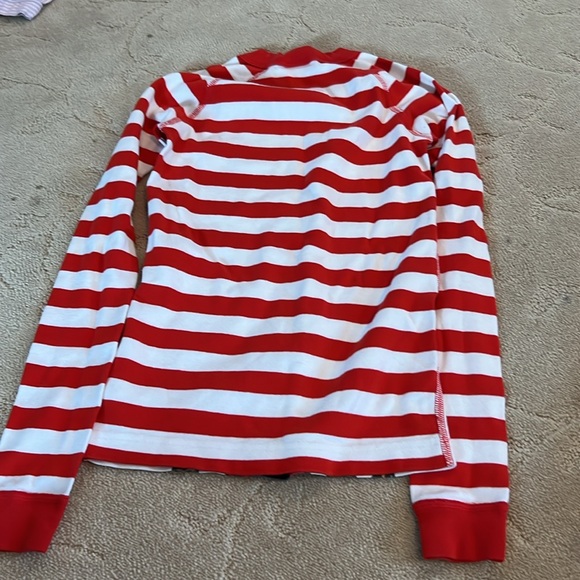 Hanna Andersson Kids Dr. Seuss Grinch Long John Pajama Set Color: Max Size: 10 - Picture 5 of 7